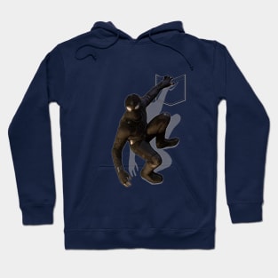 Night Monkey Grabs on My Pocket Hoodie